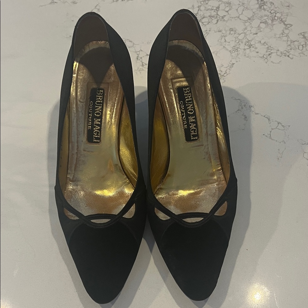 Bruno Magli Couture Vintage Evening Shoes Size 8
